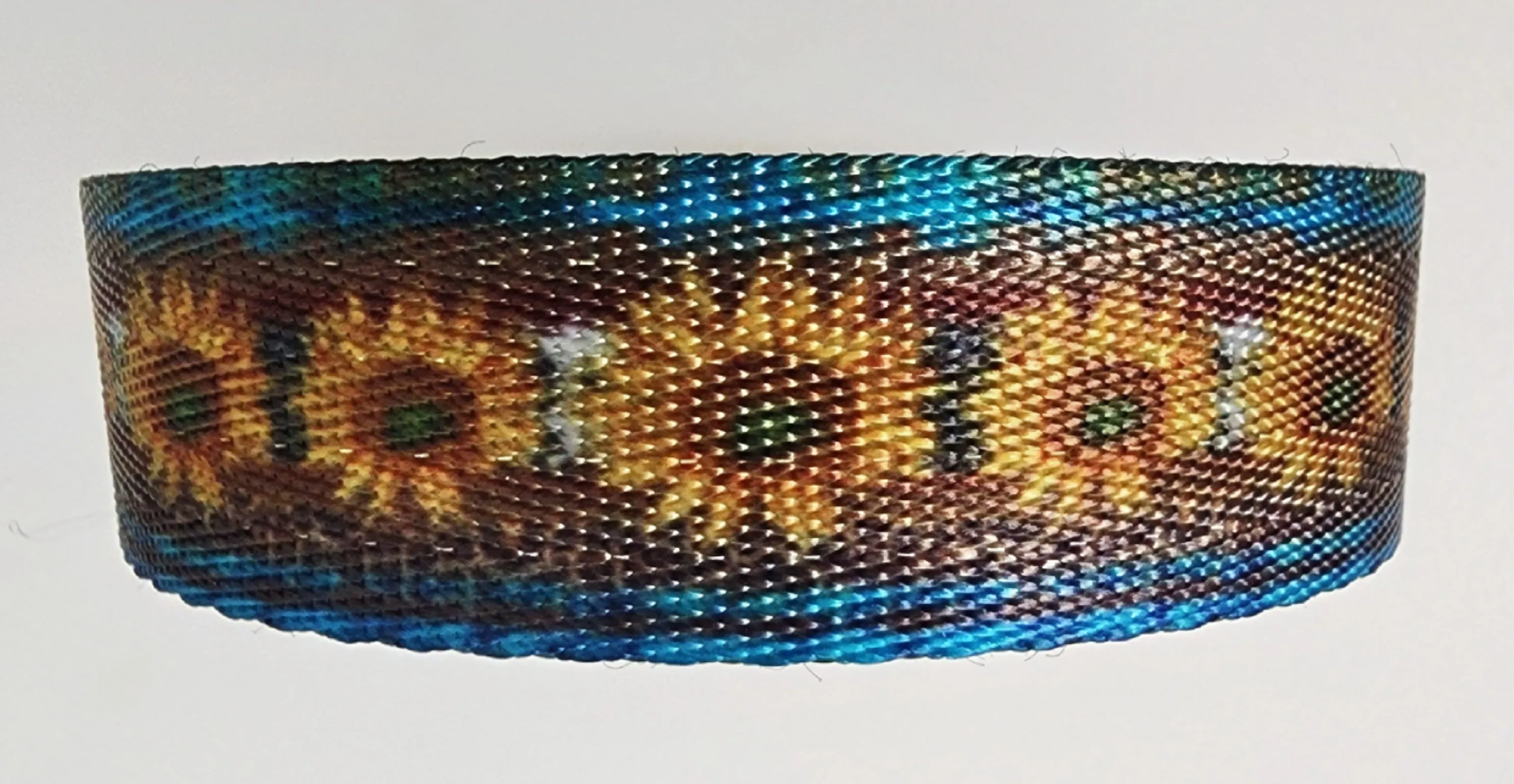 3/4" Sunflower Nylon Webbing