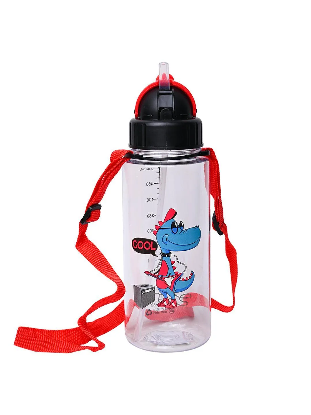 500mL Sipper Bottle For Kids - Red