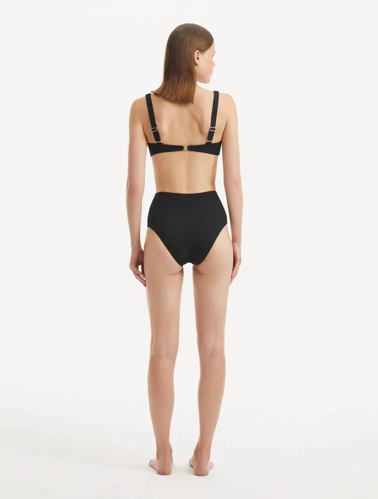 Adva Black Bikini Top