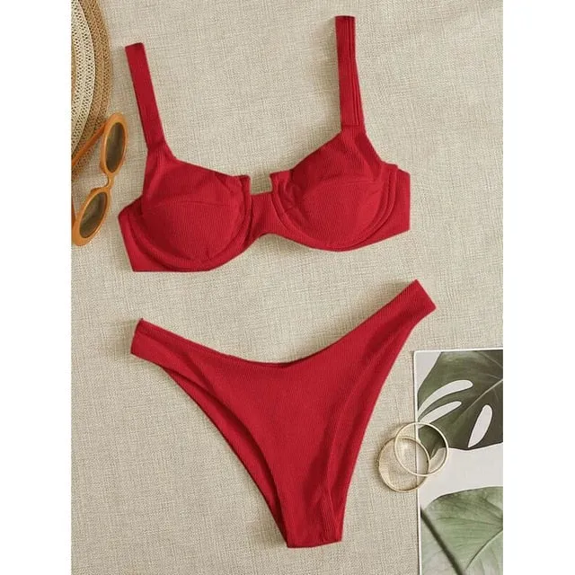 Cali Push Up Bikini Set