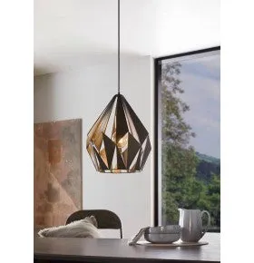 Carlton 1 Pendant Light Large - Copper