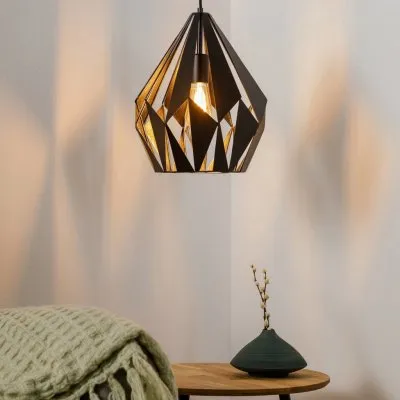 Carlton 1 Pendant Light Large - Copper