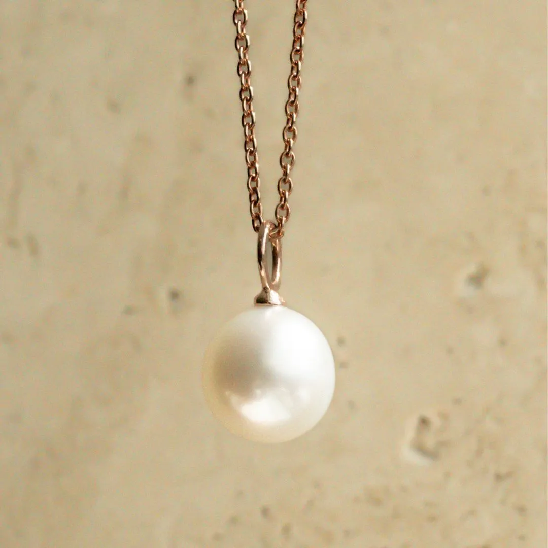 Charm Australian South Sea Cygnet Bay Drop 9.5mm B1
