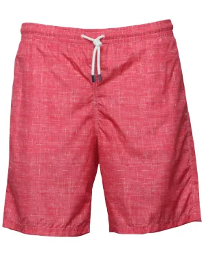 Coral Red Swim Short