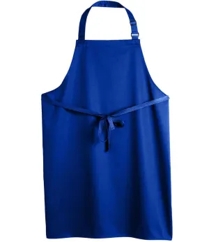 Dennys Polyester Bib Apron | Royal Blue