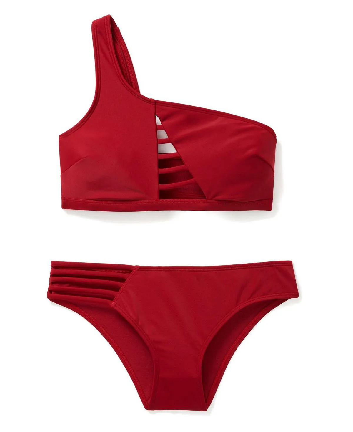 Elle Women's Swimwear, Adore Me Panties Bottom, Red
