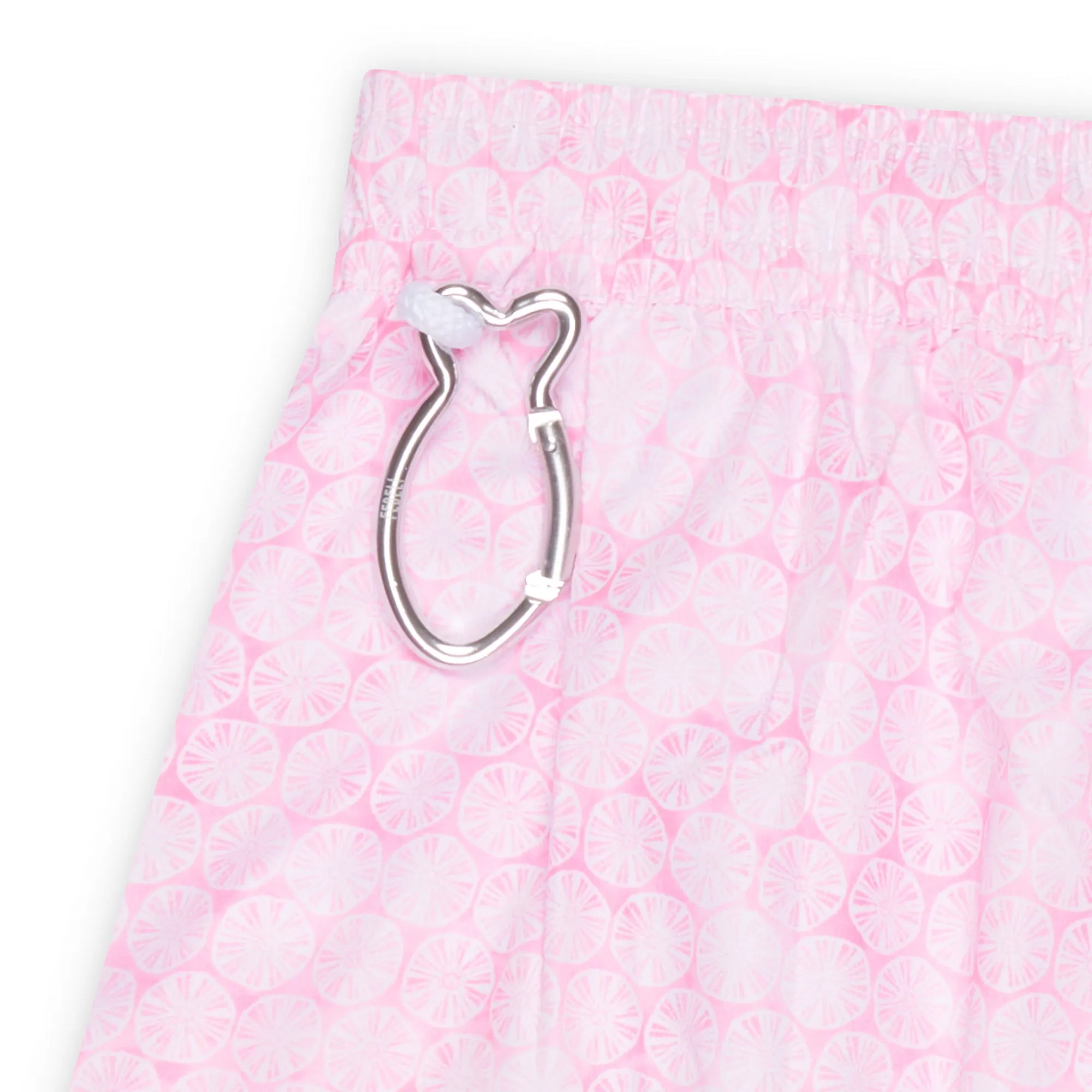 FEDELI Light Pink Circle Print Positano Airstop Swim Shorts Trunks NEW S
