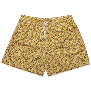FEDELI Made in Italy Orange Lifebelt Madeira Airstop Swim Shorts Trunks NEW 2XL