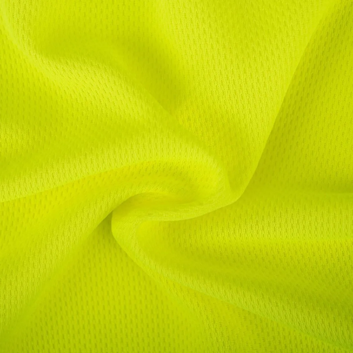 First Class Men's High Visibility Regular Fit Security and Plain Polo Shirt with Reflective Stripes Yellow/Lime ANSI