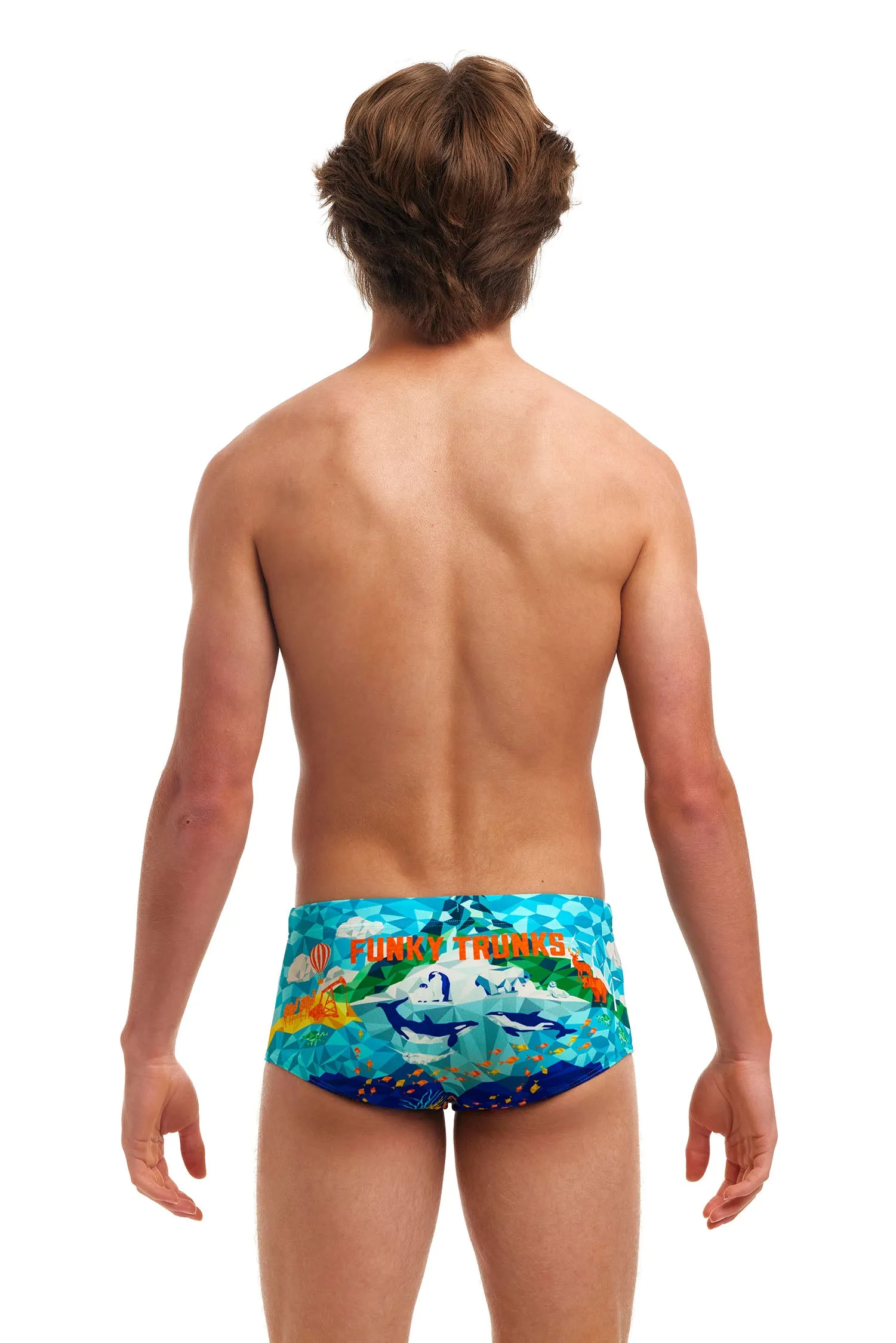 Funky Trunks Boy's Wildermess Sidewinder Trunks