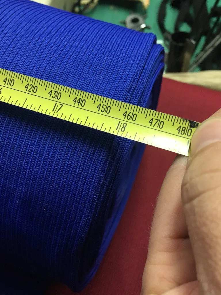 HEAVYWEIGHT NYLON RIBBING - ROYAL BLUE