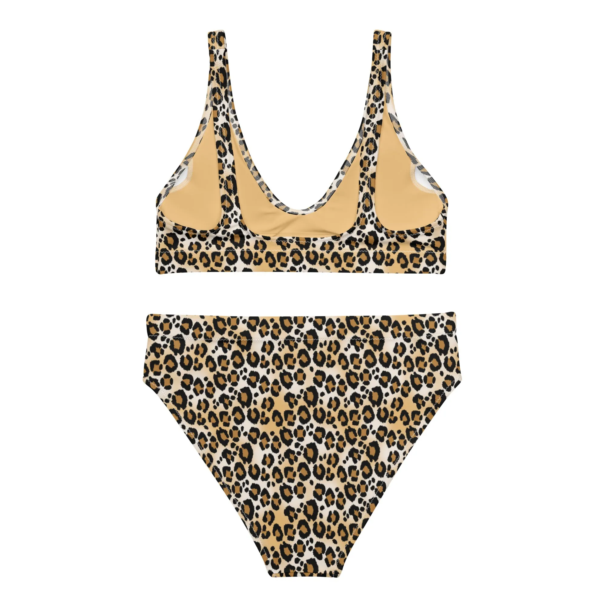 High Waisted Bikini Womens (Glamourange Luxury Bikini High Waisted - 003 Patterns Model)