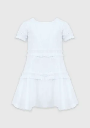 Lapin House White Eyelet Dress