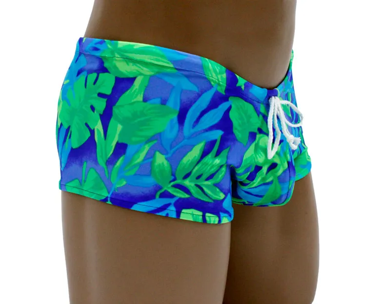 Male Power Mini Short Drawstring Swimsuit - Closeout