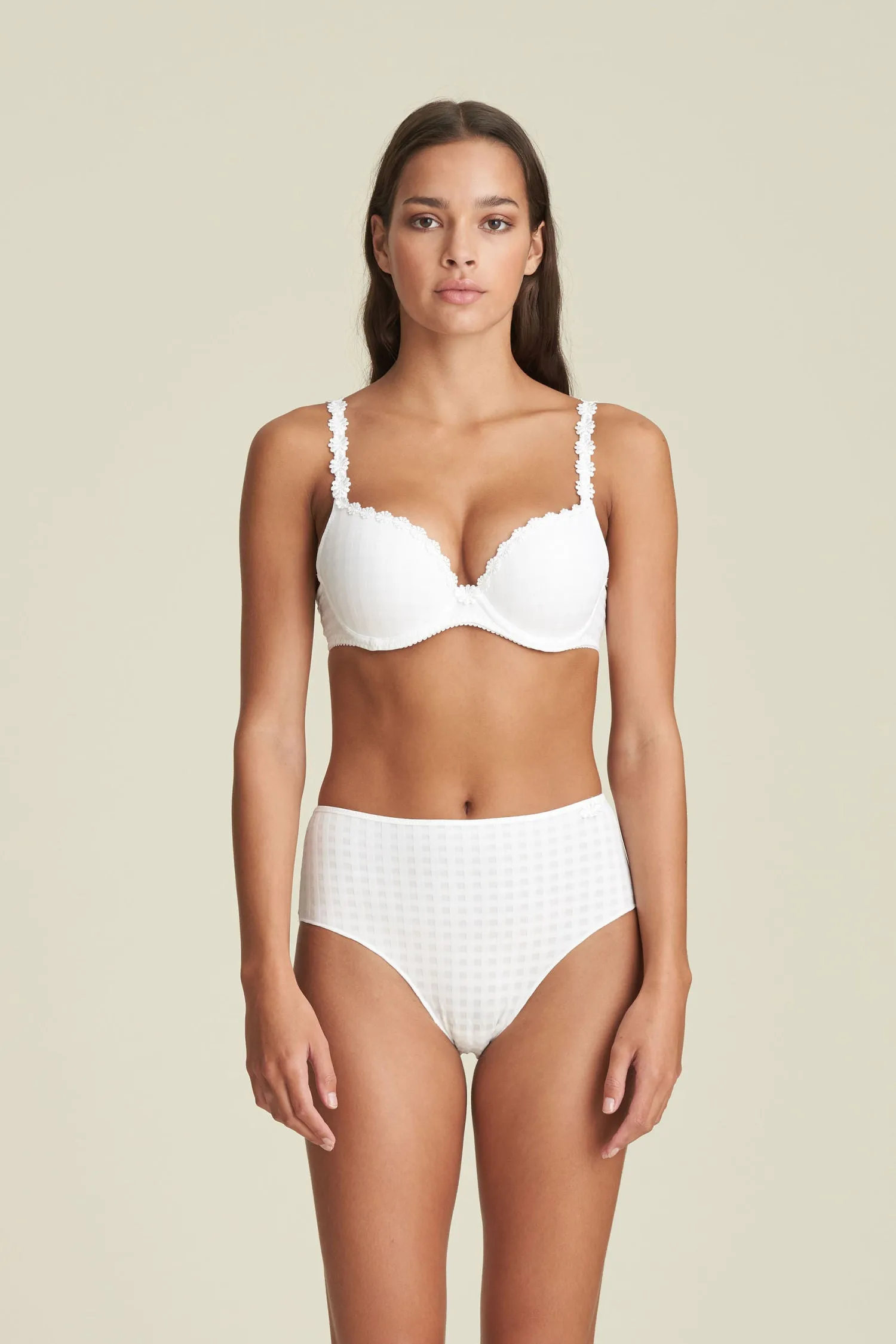Marie Jo Avero Push Up Bra in White