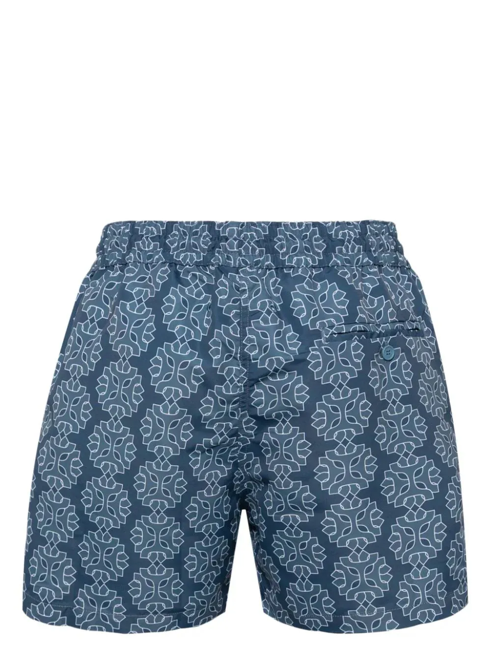 Medalhao Sport Patterned Swim Shorts