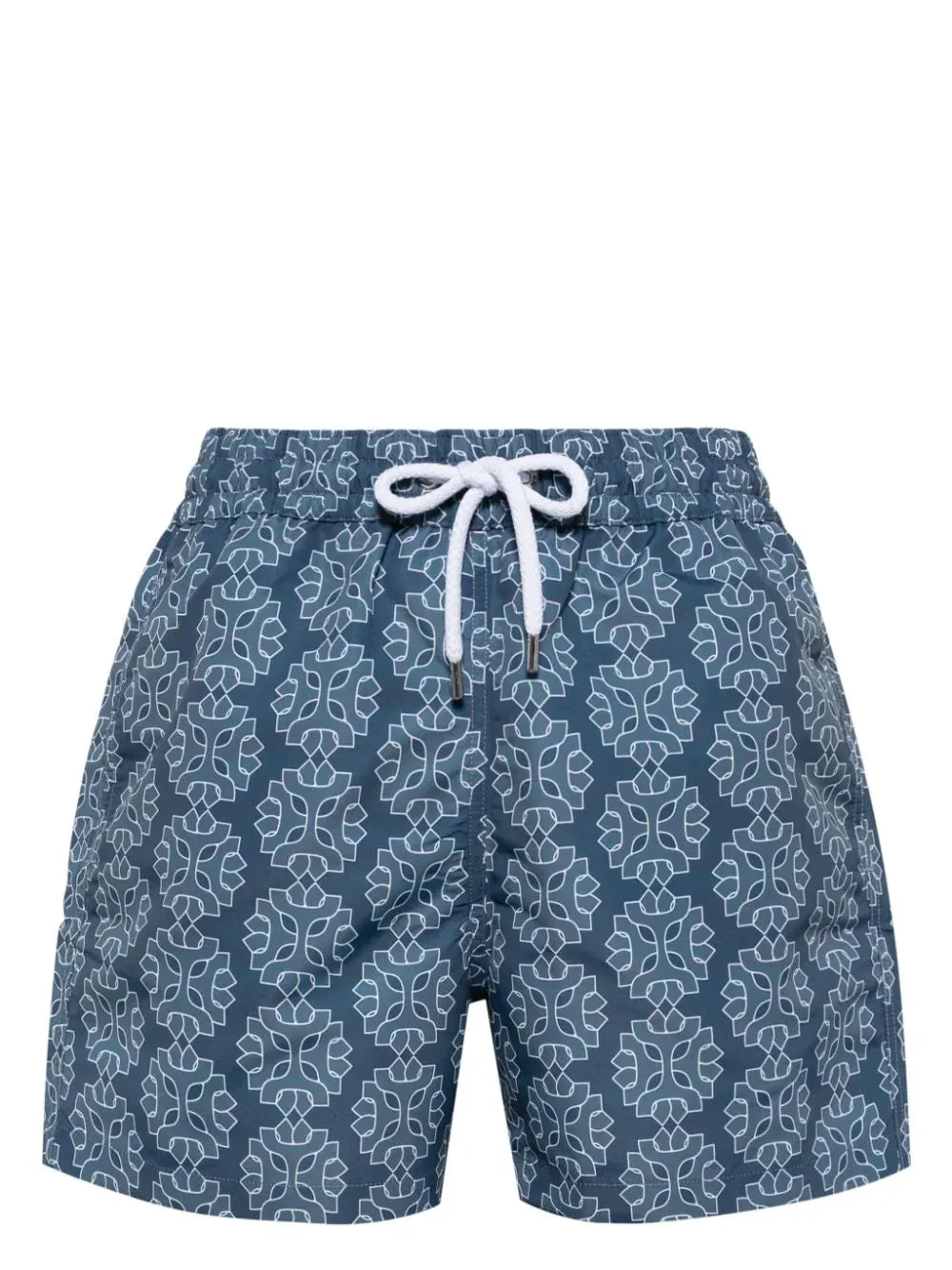 Medalhao Sport Patterned Swim Shorts