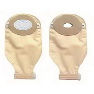 Nu-Flex Adult 24 oz Drainable Pouch 1-1/4" x 1-3/4" Pre-Cut Trim Bottom of Shield No Belt Tabs