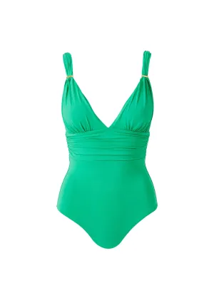 Panarea Green Swimsuit