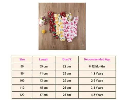 "Aloha Fun" Little Girl's Swimsuit