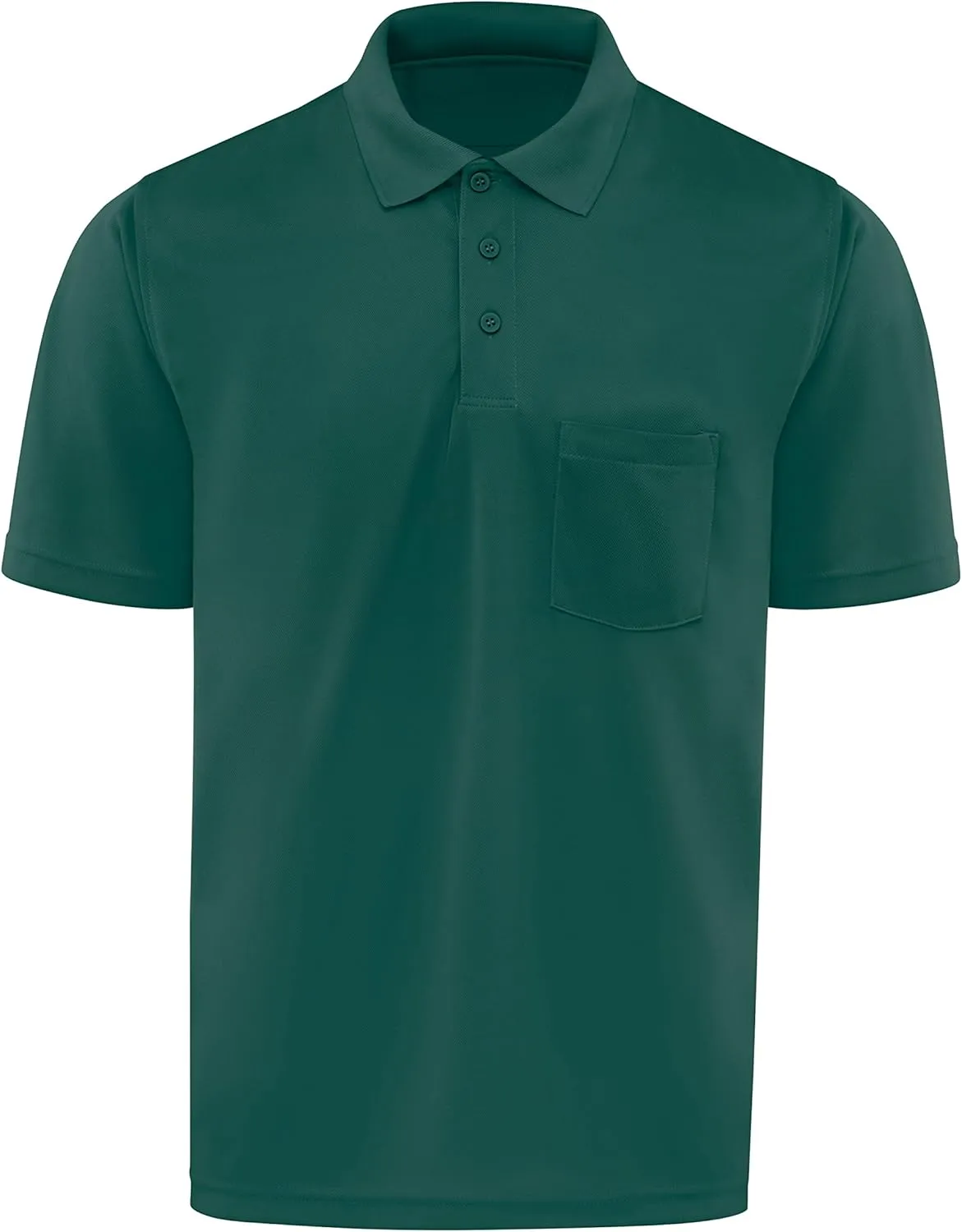 Red Kap Men's Short Sleeve Performance Knit Pocket Polo