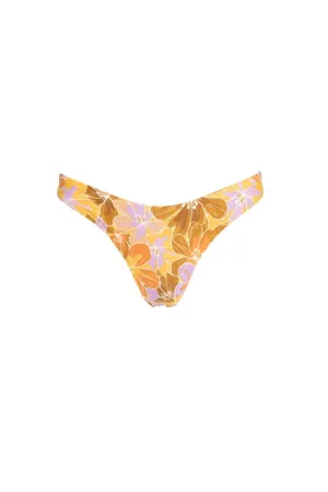 RHYTHM Women's Mahana Hi-Cut Bikini Bottom Yellow
