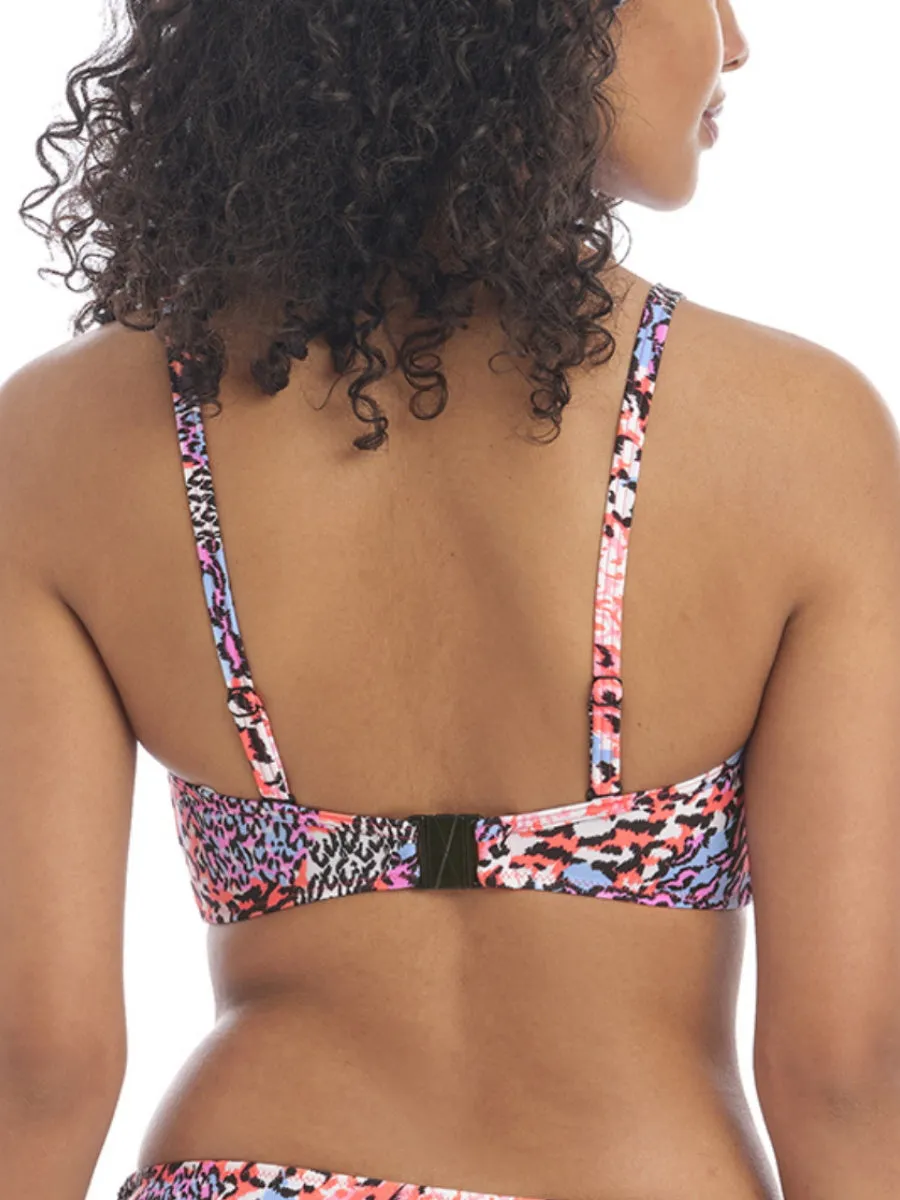 Serengeti Haze Bandeau Bikini Top - Multi