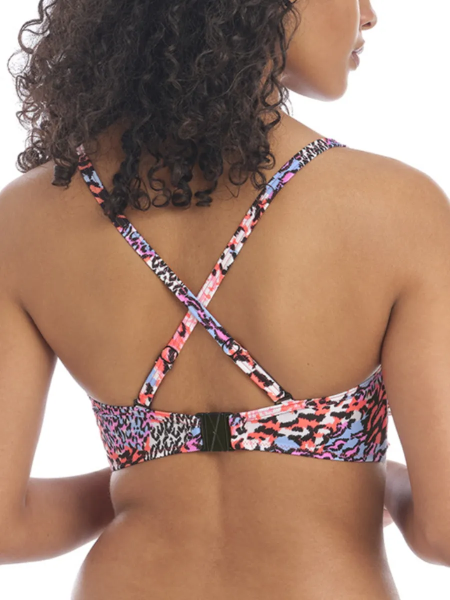 Serengeti Haze Bandeau Bikini Top - Multi