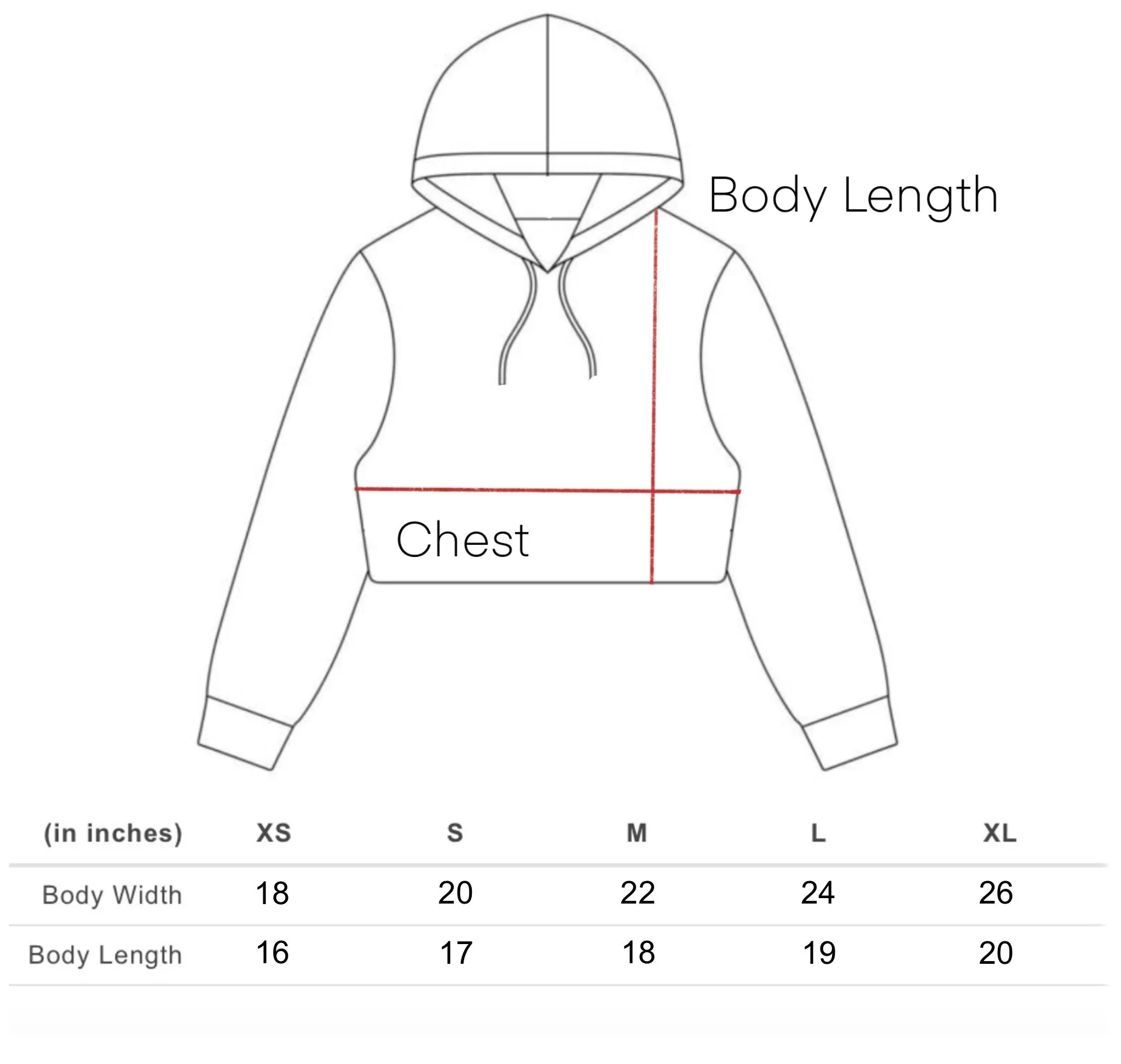 The Vanilla Sky Cropped Hoodie