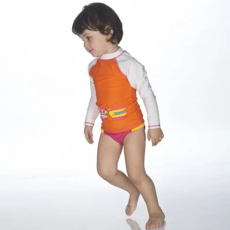 TODDLER GIRLS' UV LONG SLEEVE WATER SHIRT