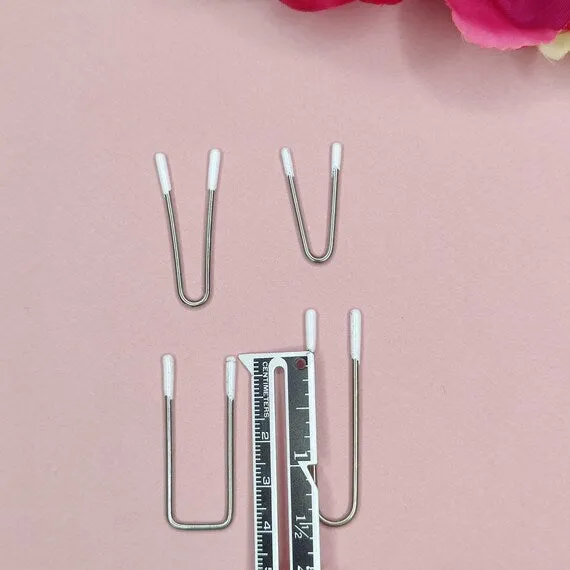 V und U Steg Trenner. Trenner für BH und Bademode. 4 Größen. Metall. IDbux10