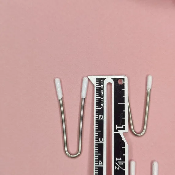 V und U Steg Trenner. Trenner für BH und Bademode. 4 Größen. Metall. IDbux10