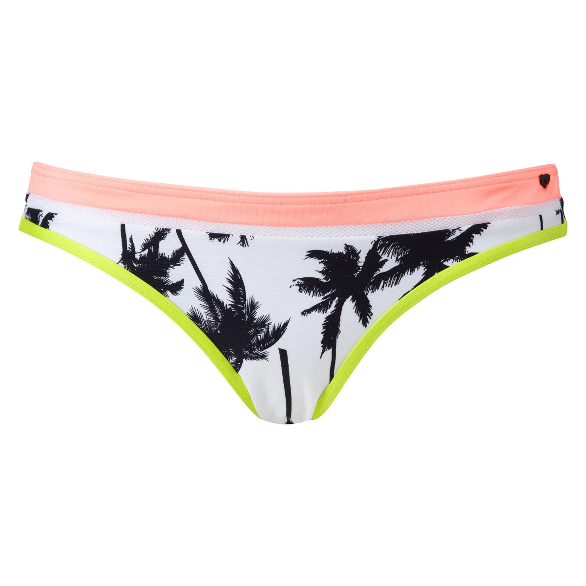 Venice Beach Black White Brazilian Bikini Brief - Lepel Swim