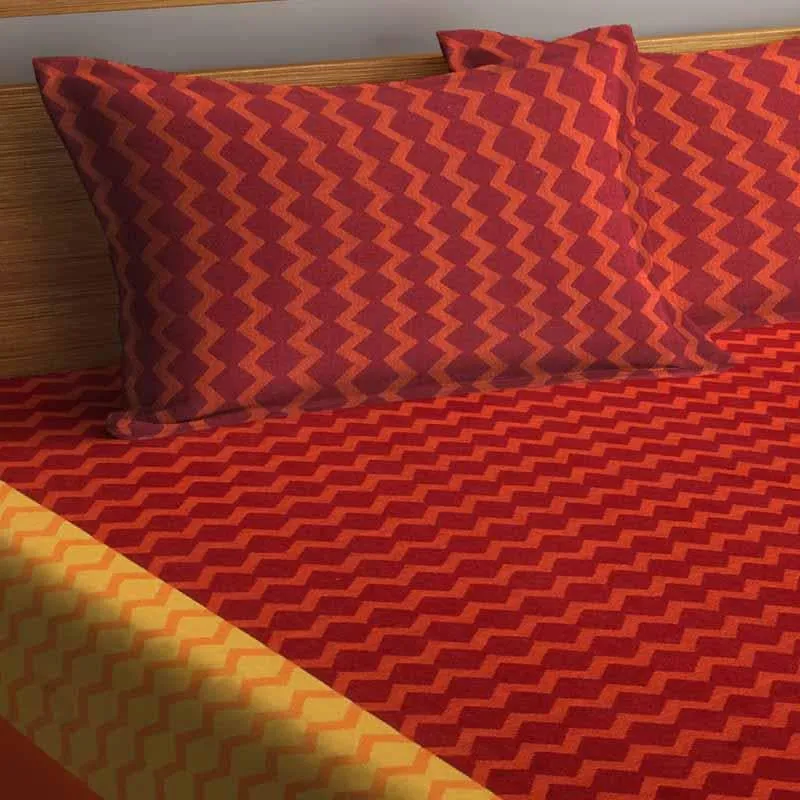 Wiggly Zig-Zag Bedcover