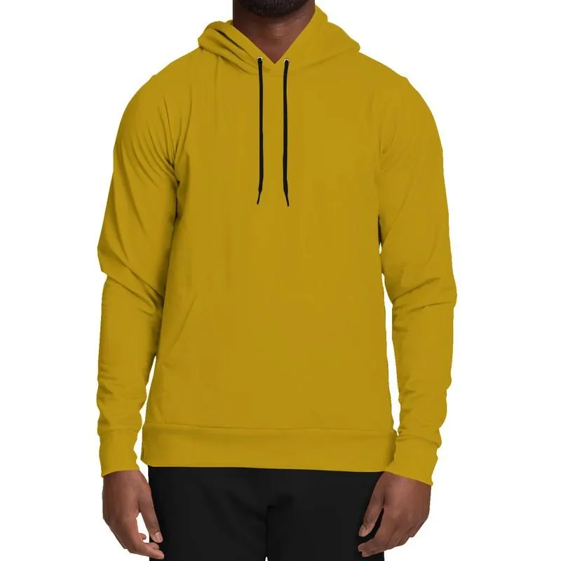Yellow Gold Hoodie | Unisex | with PLUS sizes | C0M25Y100K30