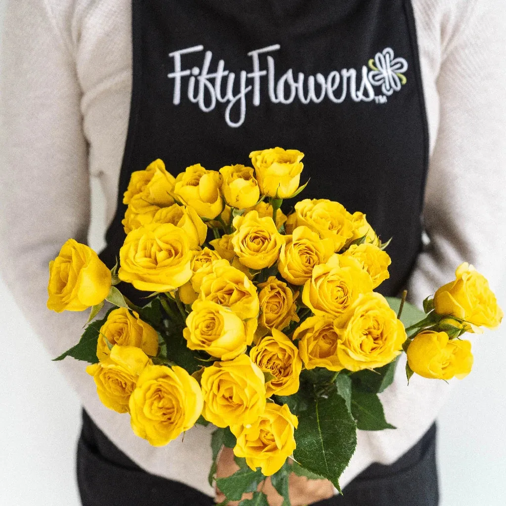 Yellow Spray Roses